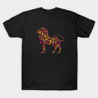 Colorful Mandala Lion T-Shirt